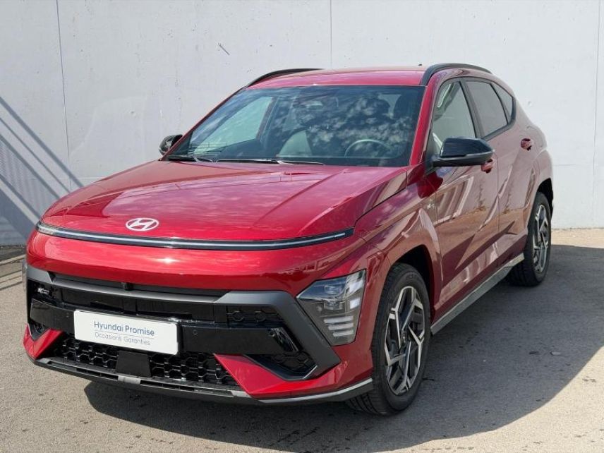 56600 : Hyundai Lorient - Auto Océane - HYUNDAI Kona - Kona - Ultimate Red métallisé - Traction - Hybride : Essence/Electrique