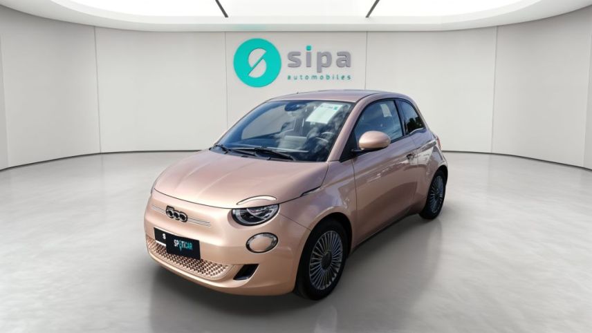 33140 : Hyundai - Sipa Automobiles – Bordeaux Sud - Villenave d’Ornon - FIAT 500e BERLINE Nouvelle 500 - 500 III ELECTRIQUE - Rose Gold - Automate à fonct. Continu - Courant électrique