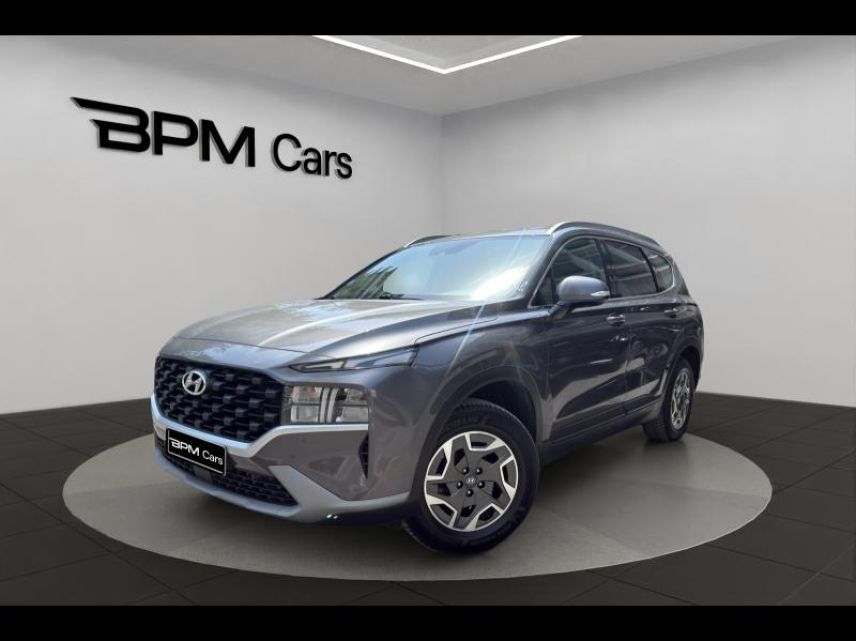75013 : Hyundai Paris 13 - BPM Cars - HYUNDAI Santa Fe - Santa Fe - Typhon Silver Métal - Traction - Hybride : Essence/Electrique