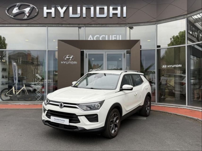 19100 : Hyundai Brive-la-Gaillarde - Garage Pouget - SSANGYONG Korando - Korando - Blanc - Traction - Diesel