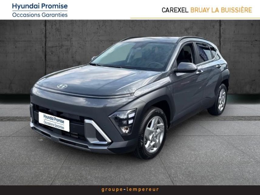 62700 : Hyundai Bruay-La-Buissière - Groupe Lempereur - HYUNDAI Kona - Kona - Ecotronic Gray perlé métallisé - Traction - Essence