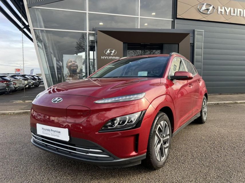 21300 : Hyundai Dijon - Privilège Automobiles - HYUNDAI KONA ELECTRIC Creative - KONA ELECTRIC (12/2020-08/2023) - Rouge - Automate à fonct. Continu - Courant électrique