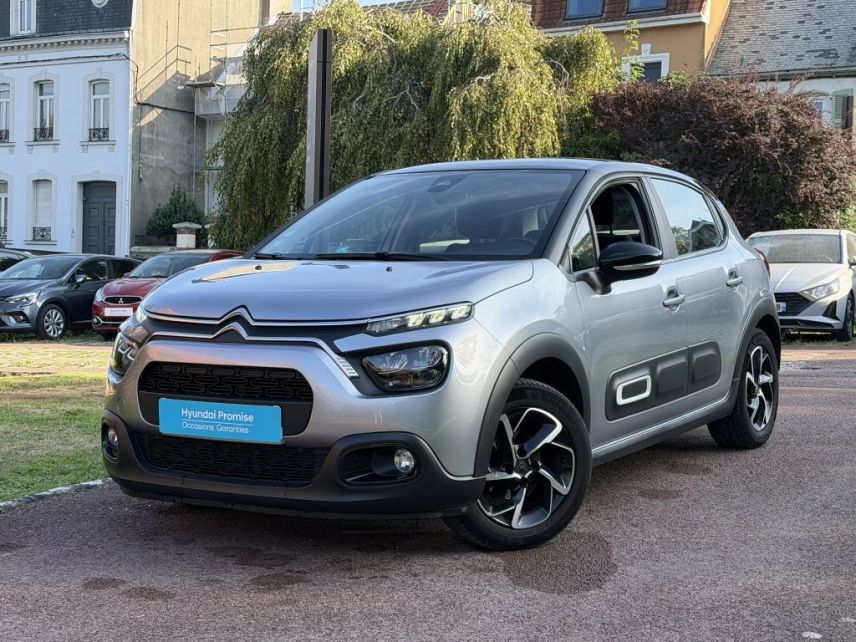 62360 : Hyundai Boulogne-sur-Mer - Garage Du Château - CITROEN C3 Shine - C3 III - Gris - Boîte manuelle - Essence sans plomb