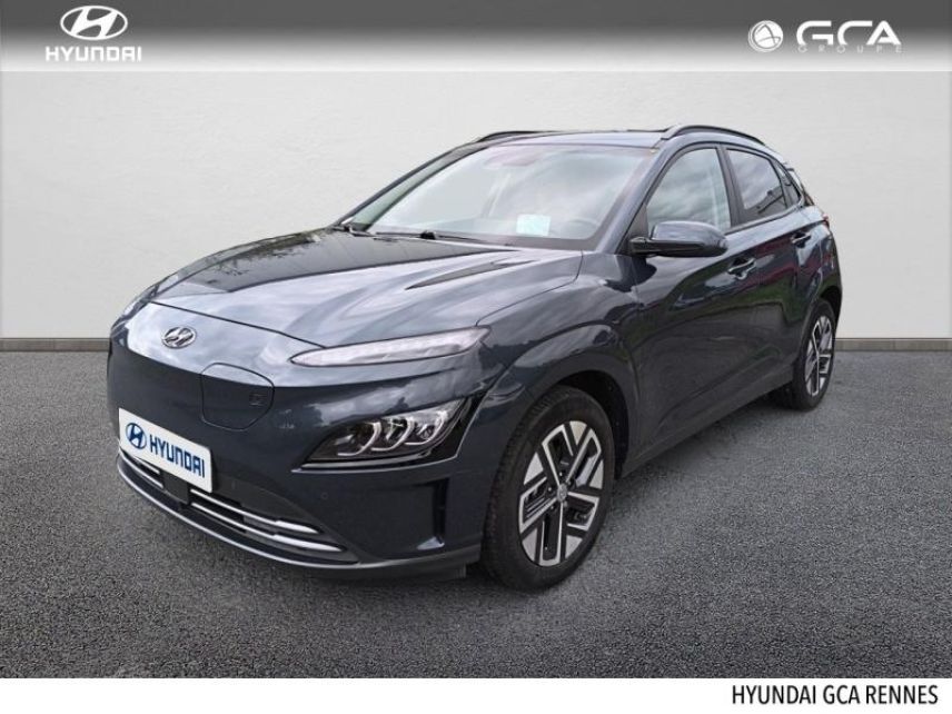 35510 : Hyundai Rennes - GCA - HYUNDAI Kona - Kona - Gris fonce - Traction - Electrique