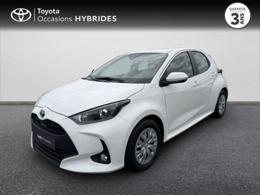50000 : Hyundai Saint-Lô - GCA - TOYOTA Yaris - Yaris - Blanc Lunaire nacré - Traction - Hybride : Essence/Electrique