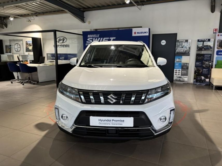 28600 : Hyundai Chartres - Alliance Automobile - SUZUKI Vitara - Vitara - White - Transmission intégrale - Hybride : Essence/Electrique