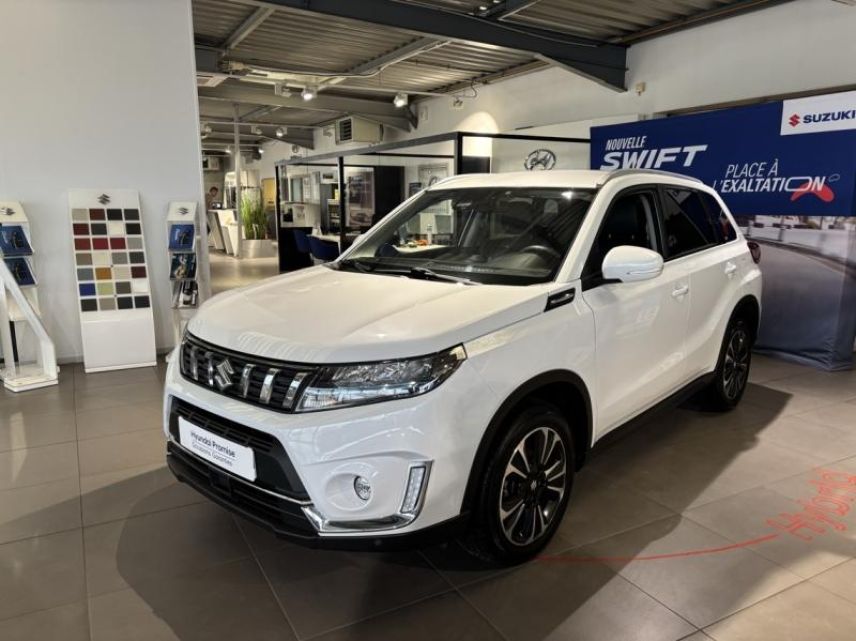28600 : Hyundai Chartres - Alliance Automobile - SUZUKI Vitara - Vitara - White - Transmission intégrale - Hybride : Essence/Electrique