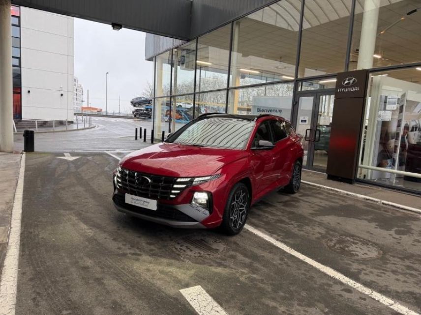 45000 : Hyundai Orléans Motors - HYUNDAI Tucson - Tucson - Sunset Red Métal - Traction - Hybride : Essence/Electrique