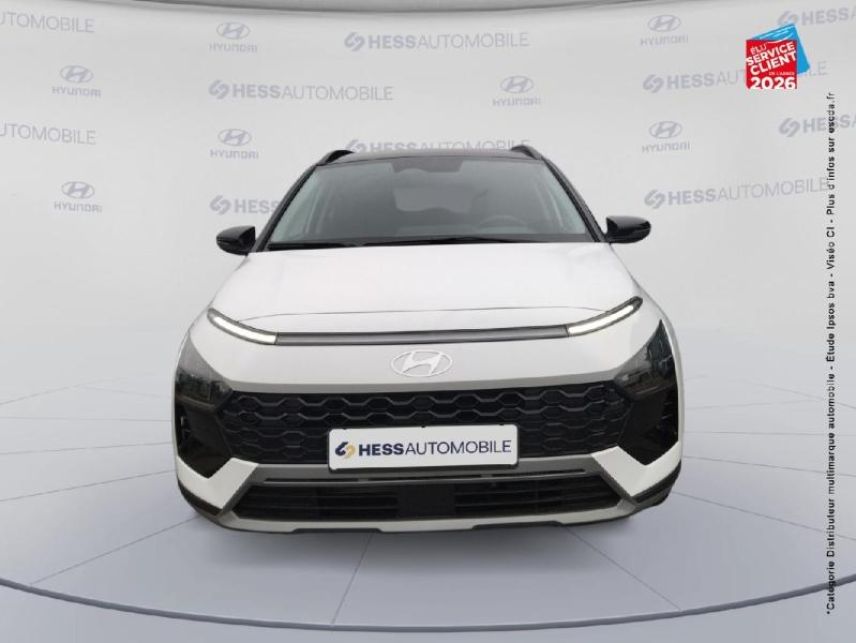 51100 : Hyundai Reims - HESS Automobile - HYUNDAI Bayon - Bayon - Atlas White Métal/Toit+rétros Black - Traction - Essence