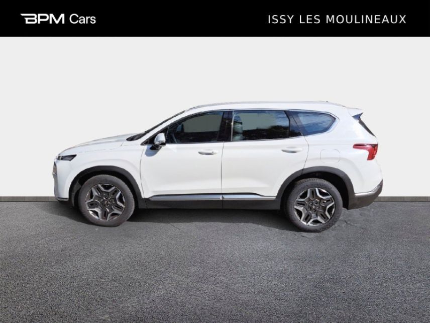 92130 : Hyundai ISSY-LES-MOULINEAUX - BPM Cars - HYUNDAI Santa Fe - Santa Fe - Glacier White Métal - Transmission intégrale - Hybride rechargeable : Essence/Electrique