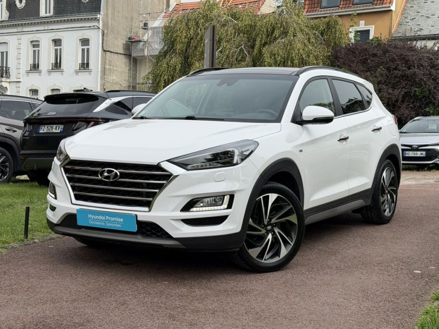 62360 : Hyundai Boulogne-sur-Mer - Garage Du Château - HYUNDAI TUCSON Executive - TUCSON III - Blanc - Boîte séquentielle - Diesel
