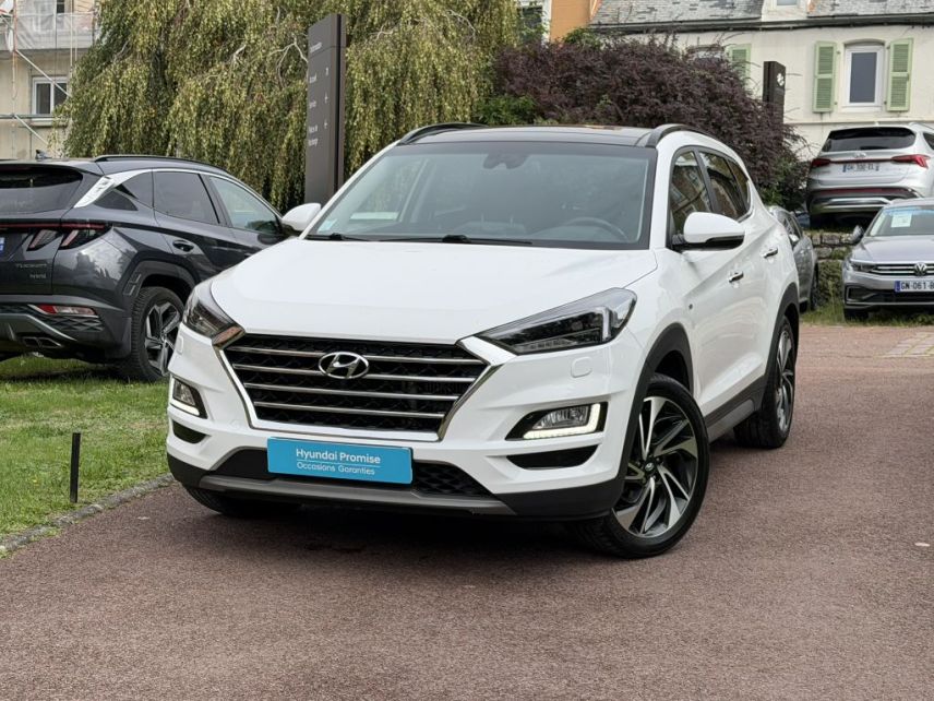 62360 : Hyundai Boulogne-sur-Mer - Garage Du Château - HYUNDAI TUCSON Executive - TUCSON III - Blanc - Boîte séquentielle - Diesel