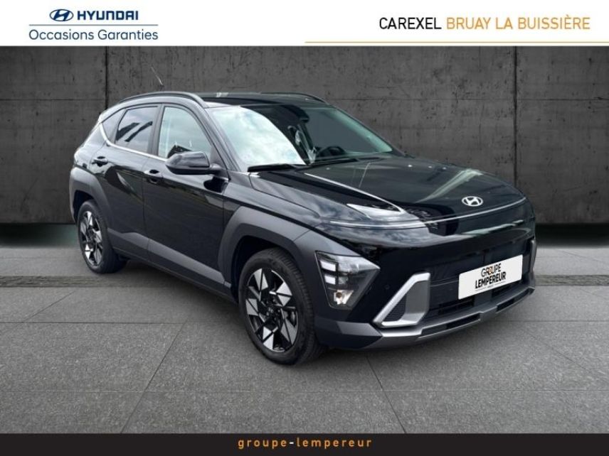 62700 : Hyundai Bruay-La-Buissière - Groupe Lempereur - HYUNDAI Kona - Kona - Abyss Black perlé métallisé - Traction - Essence