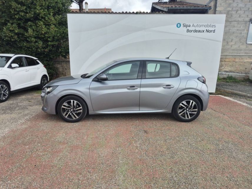 33110 : Hyundai Bordeaux Nord Le Bouscat - Sipa Automobiles - PEUGEOT 208 Allure - 208 (06/2019-09/2023) - GRIS CLAIR - Boîte manuelle - Essence sans plomb