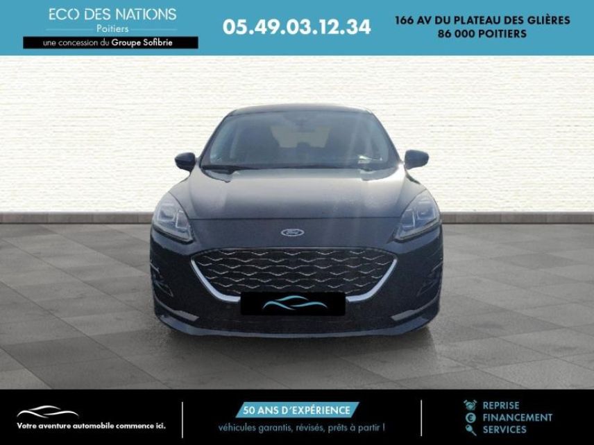 86000 : Hyundai Poitiers - Eco des Nations - FORD Kuga - Kuga - Bleu - Traction - Hybride rechargeable : Essence/Electrique