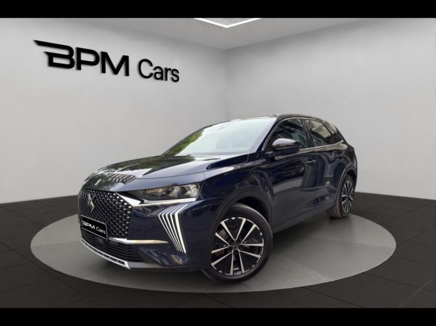 75013 : Hyundai Paris 13 - BPM Cars - DS DS 7 - DS 7 - Bleu - Traction - Hybride rechargeable : Essence/Electrique