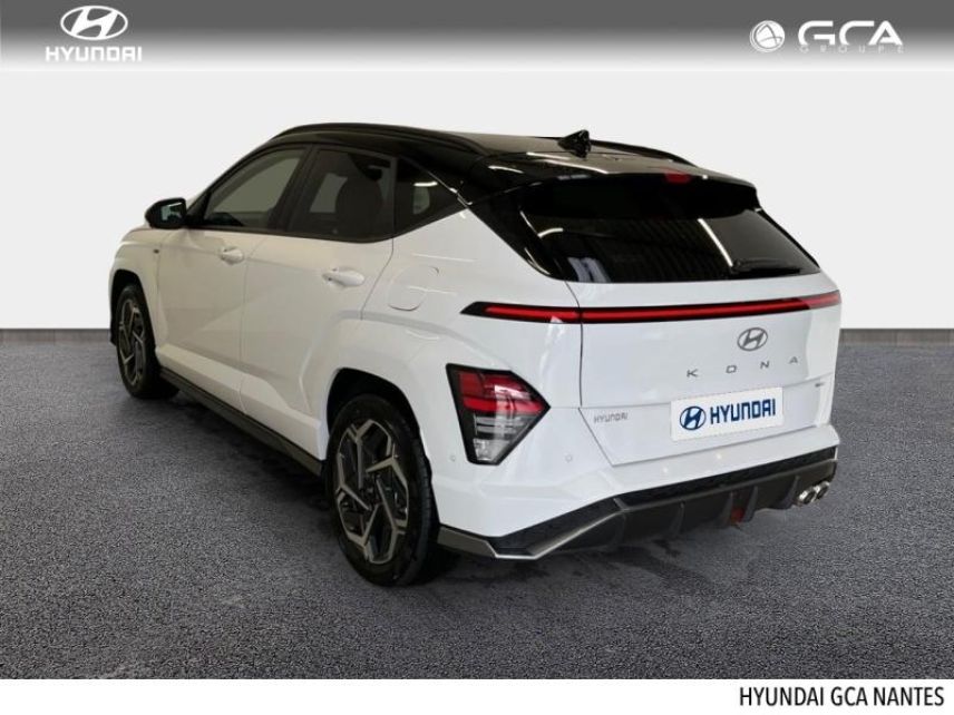 44800 : Hyundai NANTES SAINT HERBLAIN - GCH NANTES - HYUNDAI Kona - Kona - Atlas White/Toit/rétros Black - Traction - Hybride : Essence/Electrique