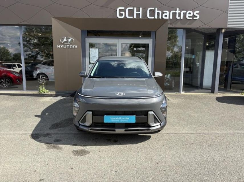 28600 : Hyundai Chartres - GCA - HYUNDAI Kona - Kona - Ecotronic Gray perlé métallisé - Traction - Hybride : Essence/Electrique