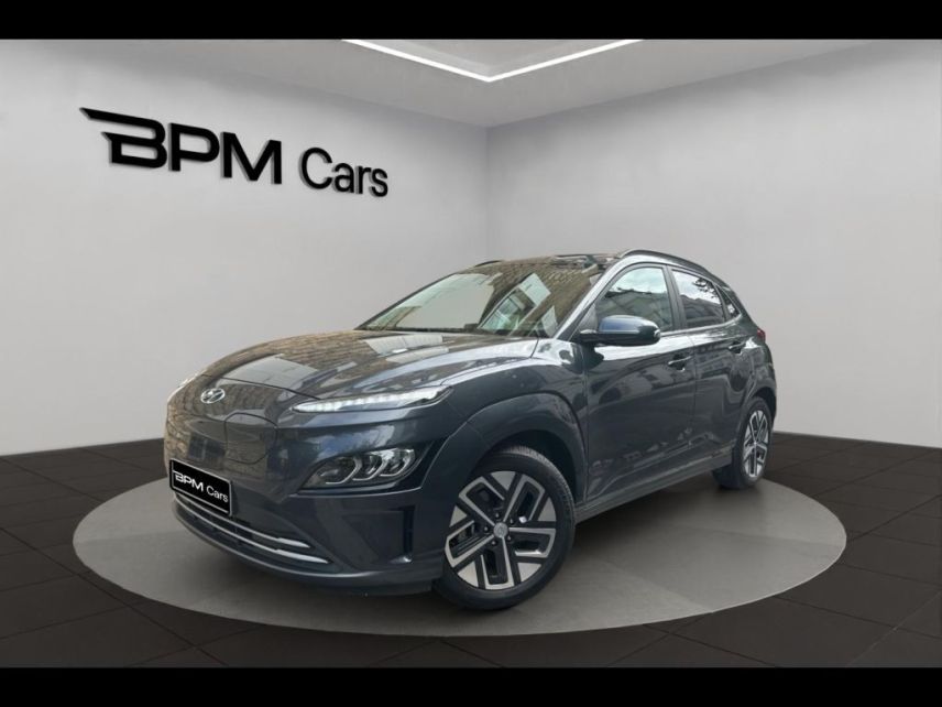92250 : Hyundai La Garenne-Colombes - BPM Cars - HYUNDAI Kona - Kona - Dark Night Métal - Traction - Electrique