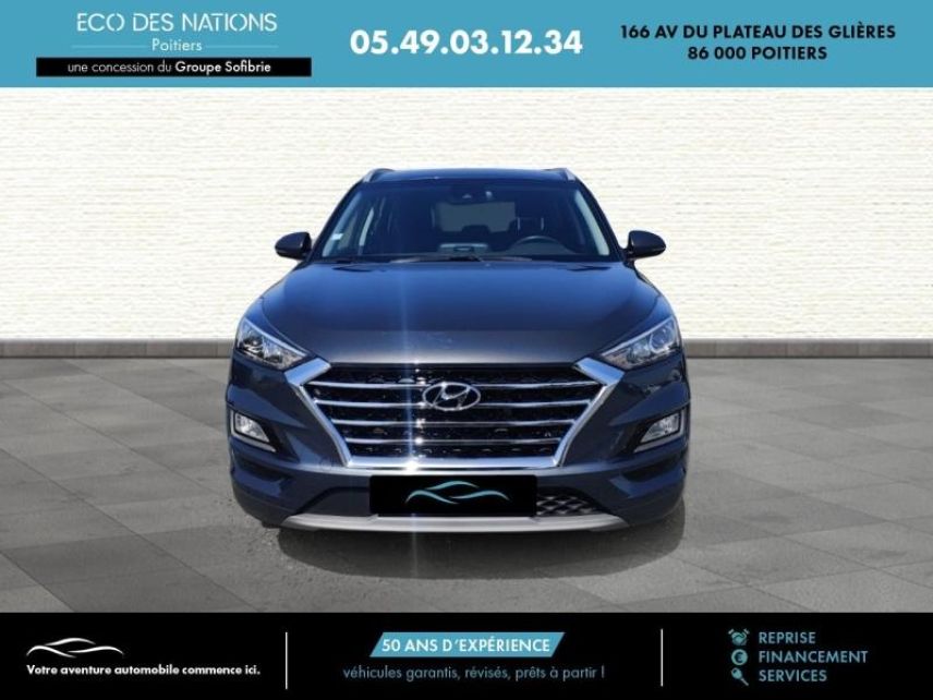 86000 : Hyundai Poitiers - Eco des Nations - HYUNDAI Tucson - Tucson - Gris fonce - Traction - Diesel/Micro-Hybride