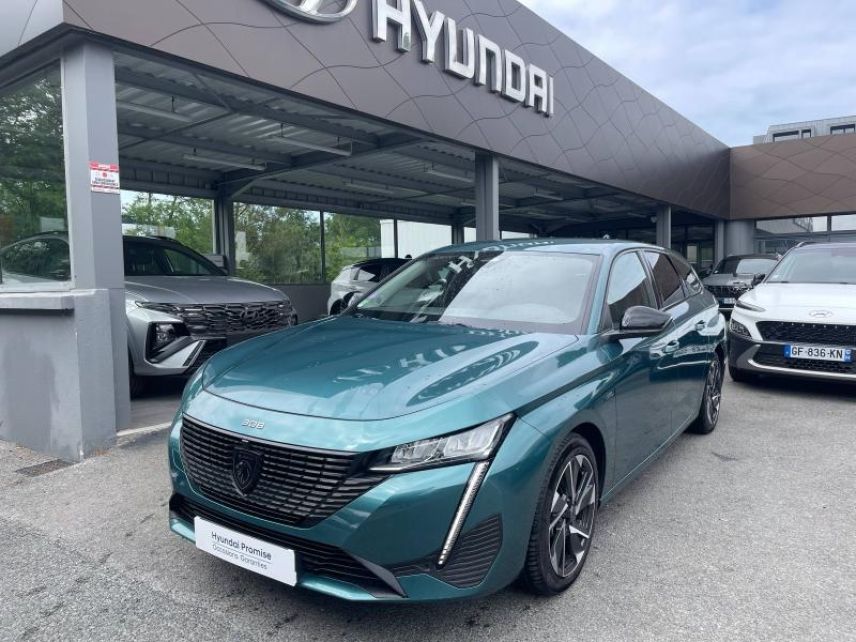 64100 : Hyundai Bayonne - Oceanic Auto - PEUGEOT 308 SW - 308 SW - Bleu Avatar (M) - Traction - Hybride rechargeable : Essence/Electrique