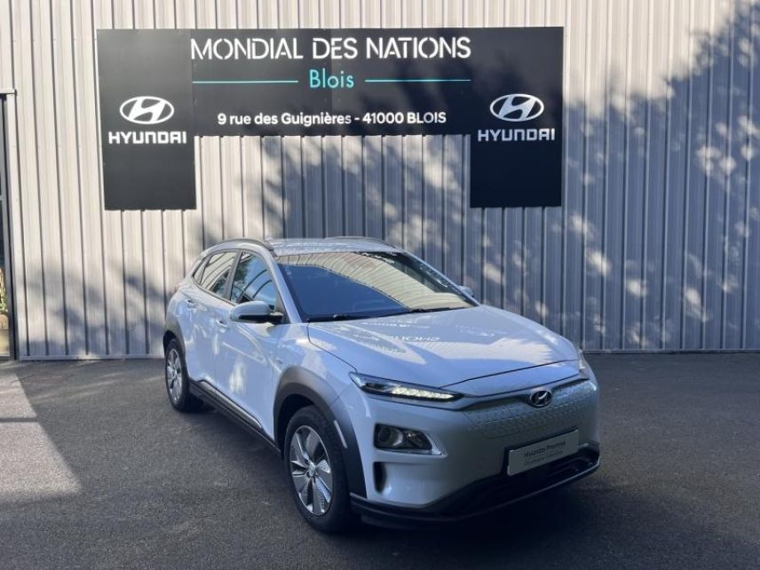 41000 : Hyundai Blois - Mondial des Nations - HYUNDAI Kona - Kona - Chalk White Métal - Traction - Electrique