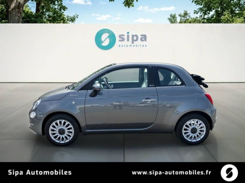 33140 : Hyundai Bordeaux Sud Villenave d'Ornon - Sipa Automobiles - FIAT 500C SERIE 9 EURO 6D-FULL Dolcevita - 500 II - GRIS - Boîte manuelle - Essence sans plomb