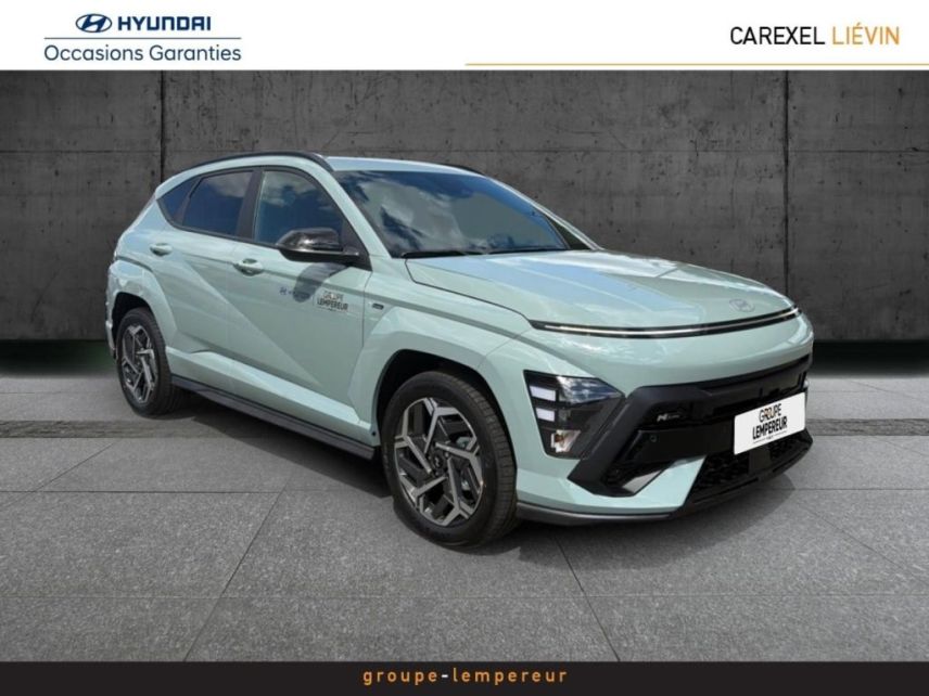 62800 : Hyundai Lens - Groupe Lempereur - HYUNDAI Kona - Kona - Vert - Traction - Hybride : Essence/Electrique