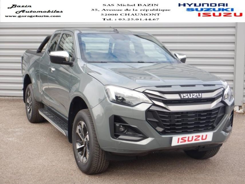 52000 : Hyundai Chaumont - Garage Michel Bazin - ISUZU D-Max - D-Max - Inishmore Green - Transmission intégrale enclenc - Diesel