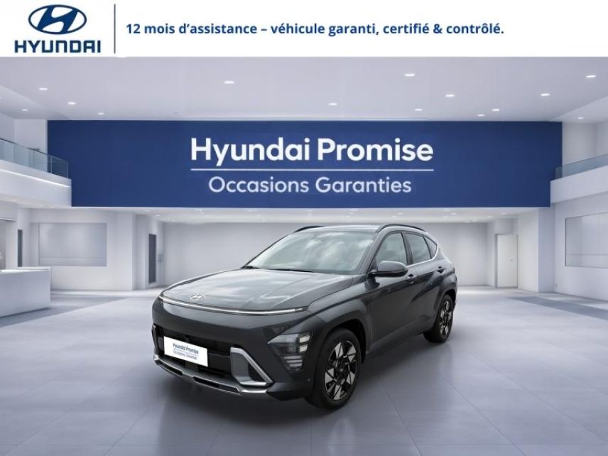 29000 : Hyundai Quimper - Iroise Automobiles - HYUNDAI Kona - Kona - Ecotronic Gray perlé métallisé - Traction - Hybride : Essence/Electrique