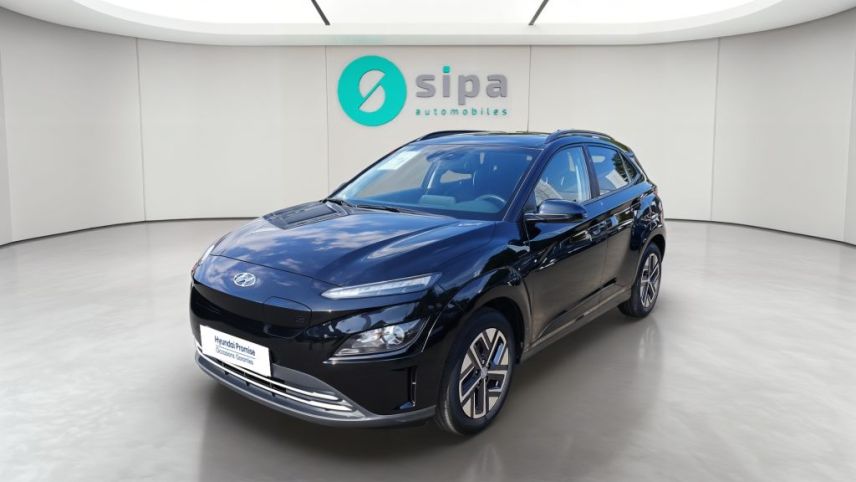 33140 : Hyundai Bordeaux Sud Villenave d'Ornon - Sipa Automobiles - HYUNDAI KONA ELECTRIC Intuitive - KONA ELECTRIC (12/2020) - NOIR - Automate à fonct. Continu - Courant électrique