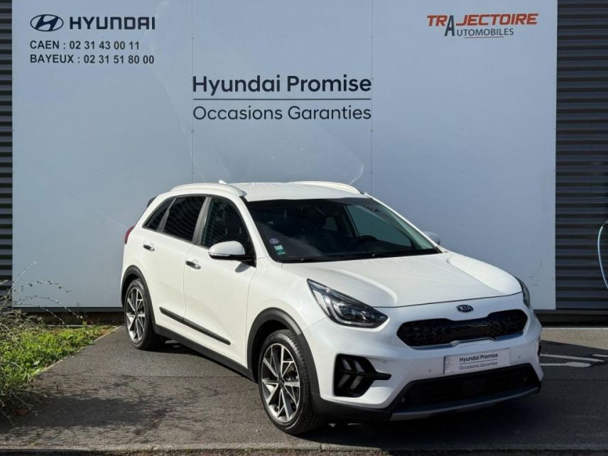 14100 : Hyundai Lisieux - Trajectoire Automobiles - KIA Niro - Niro - Blanc Celeste - Traction - Hybride : Essence/Electrique