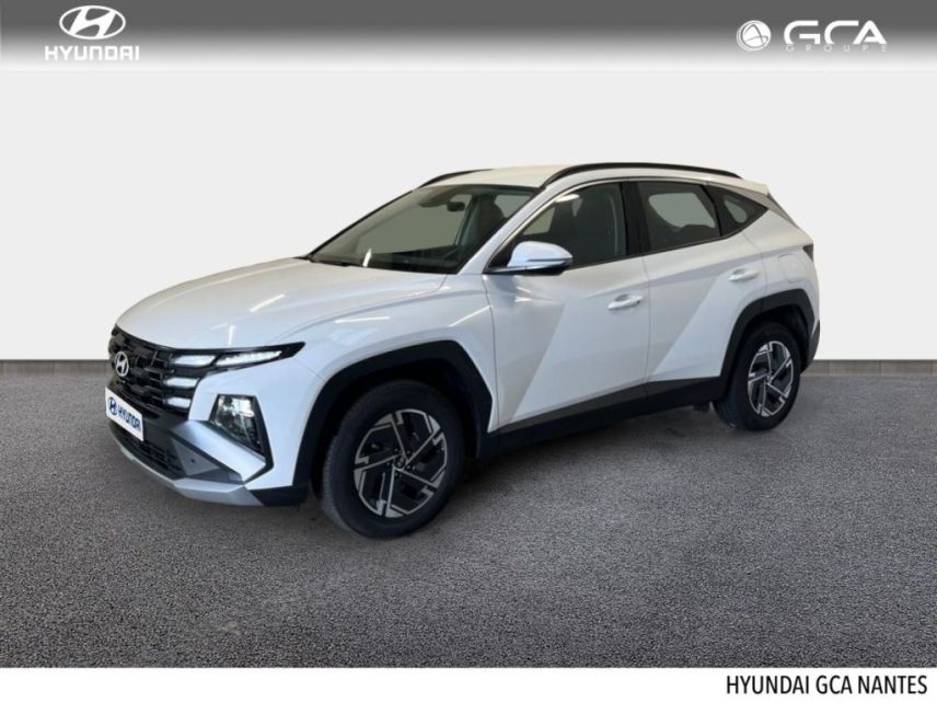 44800 : Hyundai NANTES SAINT HERBLAIN - GCH NANTES - HYUNDAI Tucson - Tucson - Serenity White Métal - Traction - Hybride : Essence/Electrique