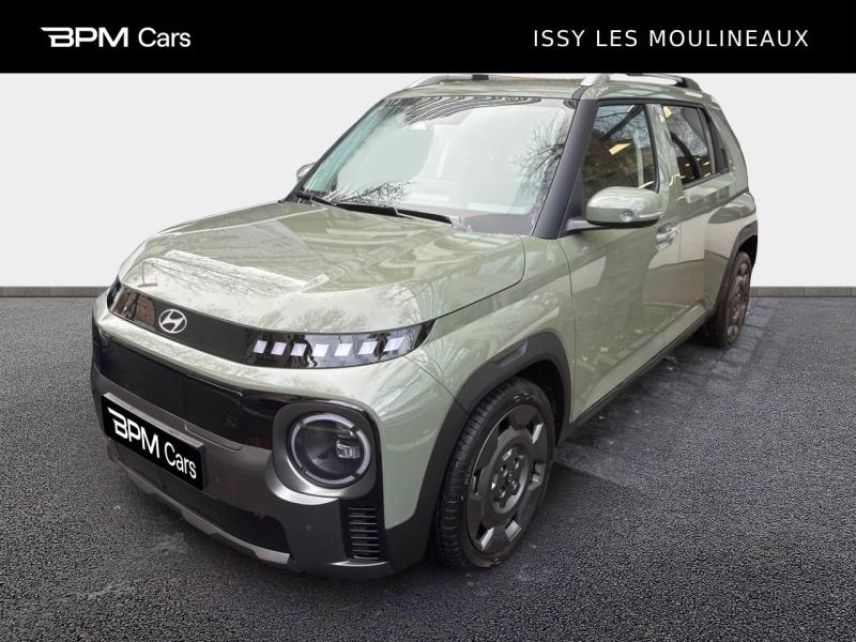 92130 : Hyundai ISSY-LES-MOULINEAUX - BPM Cars - HYUNDAI Inster Cross - Inster Cross - Tomboy Khaki - Traction - Electrique