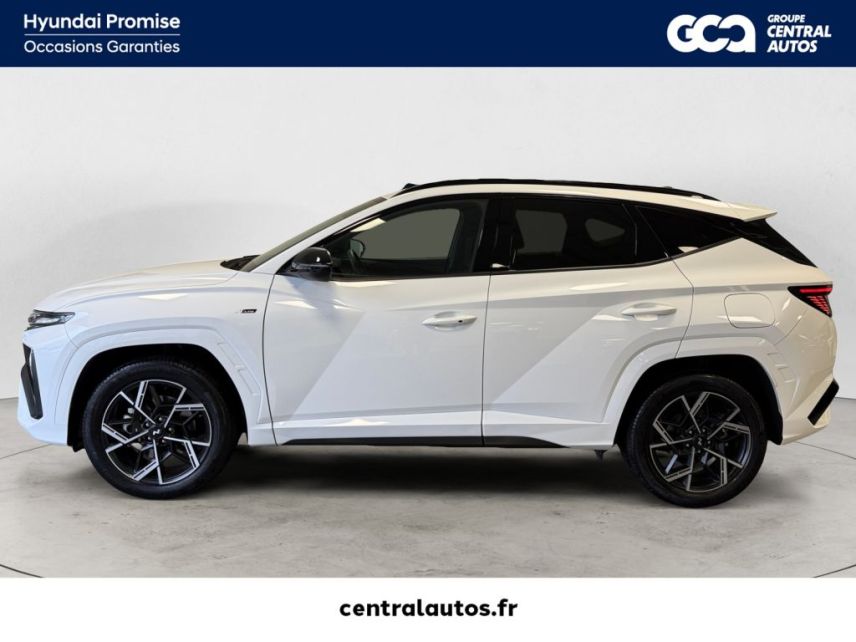 69300 : Hyundai Lyon Nord - Groupe Central Autos - HYUNDAI TUCSON Initia - TUCSON IV - Blanc - Boîte automatique - Essence / Courant électrique