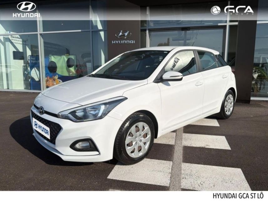 50000 : Hyundai Saint-Lô - GCA - HYUNDAI i20 - i20 - Blanc - Traction - Essence