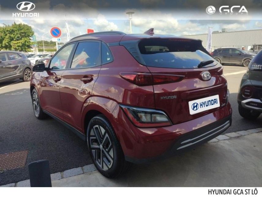 50000 : Hyundai Saint-Lô - GCA - HYUNDAI Kona - Kona - Sunset Red Métal - Traction - Electrique