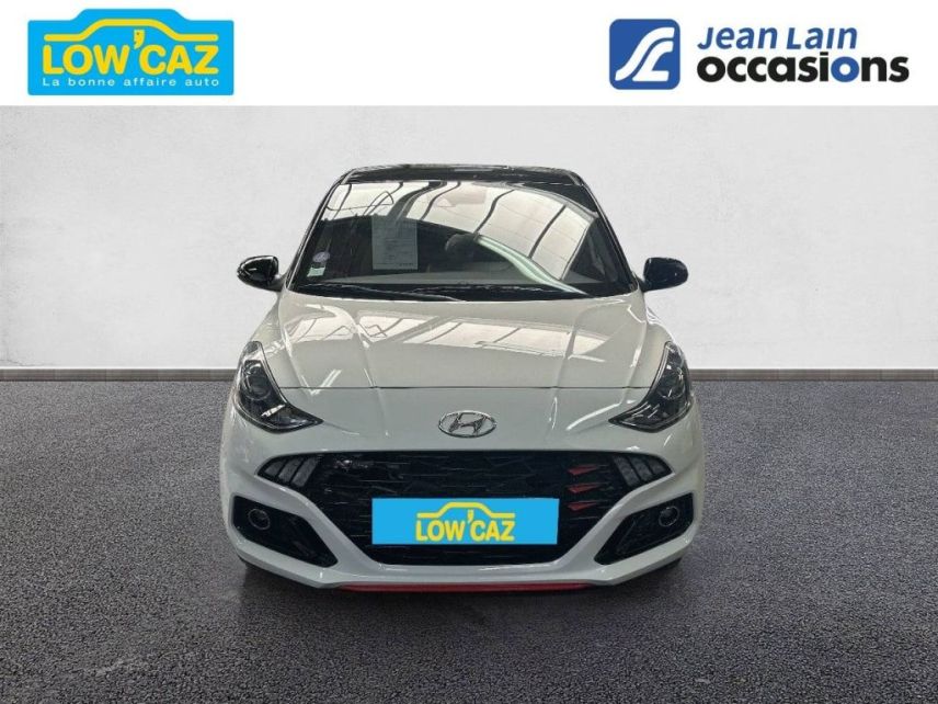 73200 : Hyundai Albertville - Jean Lain Mobilités - HYUNDAI i10 N Line - i10 III - Blanc - Boîte manuelle - Essence sans plomb
