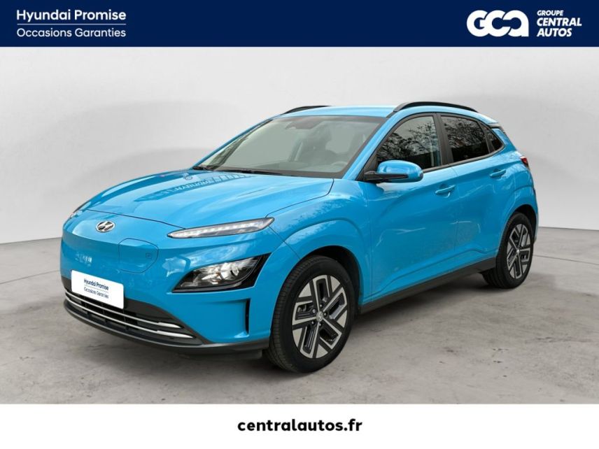 69190 : Hyundai Lyon Sud - Groupe Central Autos - HYUNDAI KONA ELECTRIC Intuitive - KONA ELECTRIQUE - Bleu - Automate à fonct. Continu - Courant électrique