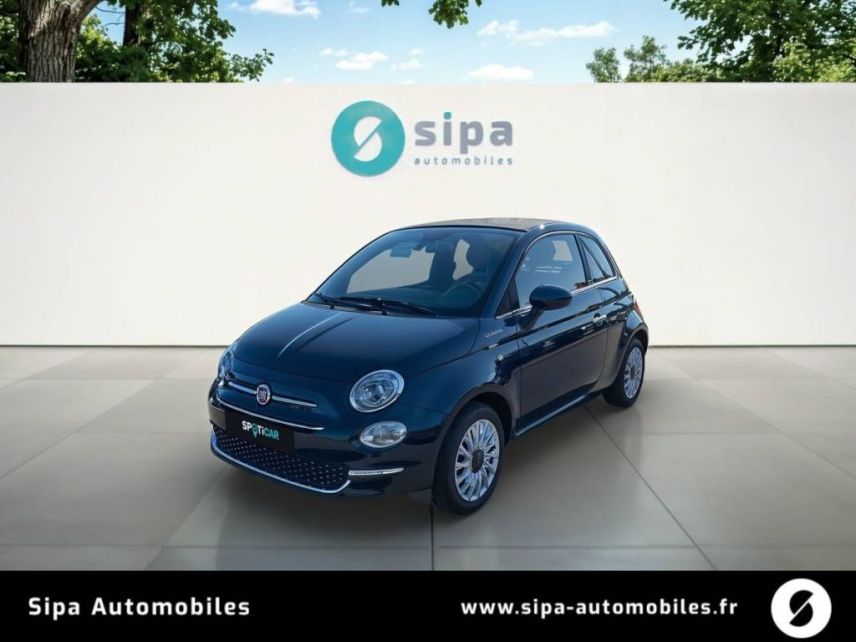 31200 : Hyundai TOULOUSE NORD - AUTO NORD - FIAT 500C SERIE 8 EURO 6D-TEMP Dolcevita Hybrid - 500 II - Vert - Boîte manuelle - Essence sans plomb