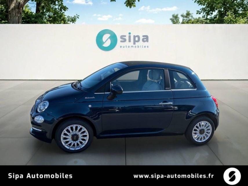 31200 : Hyundai TOULOUSE NORD - AUTO NORD - FIAT 500C SERIE 8 EURO 6D-TEMP Dolcevita Hybrid - 500 II - Vert - Boîte manuelle - Essence sans plomb