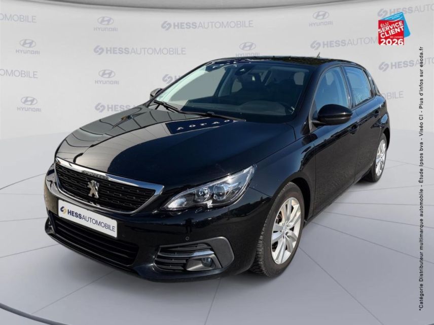 51100 : Hyundai Reims - HESS Automobile - PEUGEOT 308 - 308 - Noir Perla Nera - Traction - Diesel