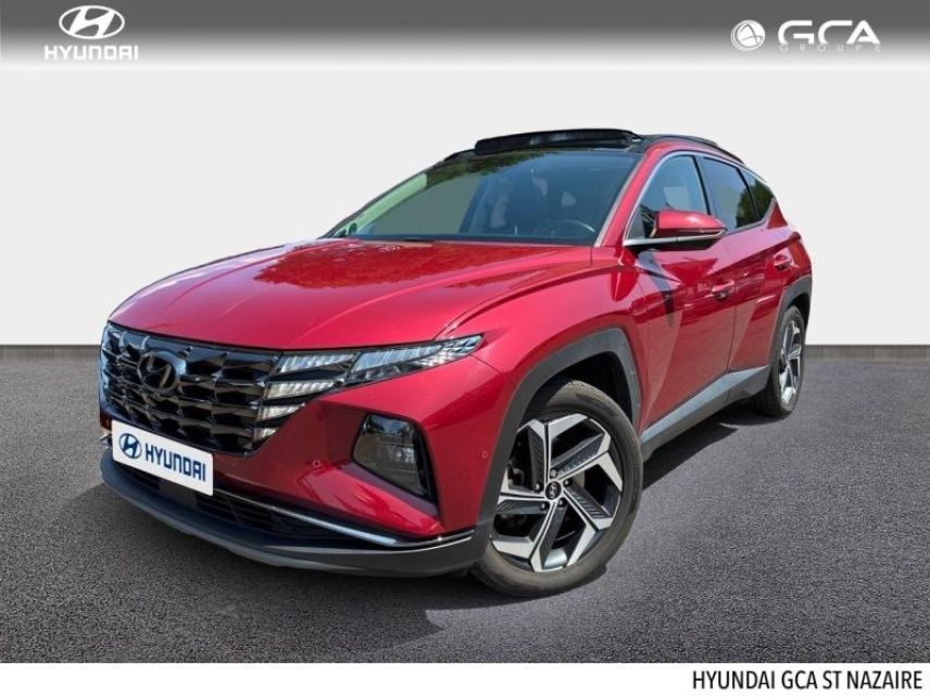 44600 : Hyundai Saint-Nazaire - Pacific Cars - HYUNDAI Tucson - Tucson - Sunset Red Métal - Transmission intégrale - Hybride rechargeable : Essence/Electrique