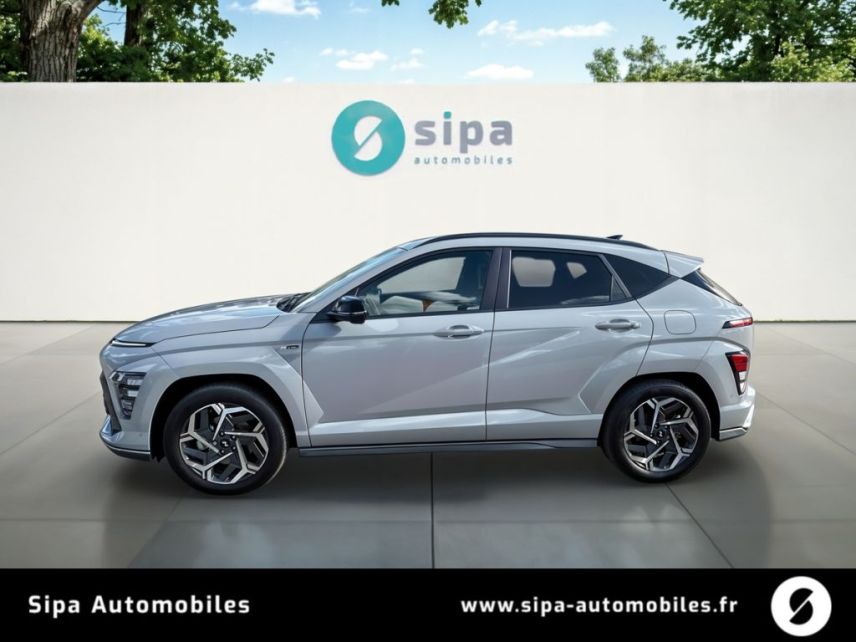 33110 : Hyundai Bordeaux Nord Le Bouscat - Sipa Automobiles - HYUNDAI KONA N Line Executive - KONA II - Gris - Automate sequentiel - Essence / Courant électrique
