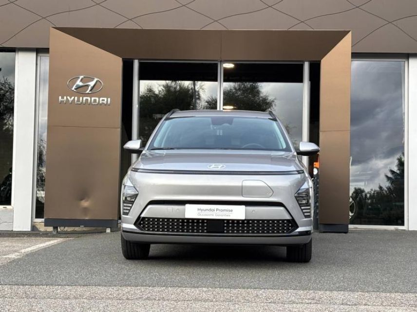 29000 : Hyundai Quimper - Iroise Automobiles - HYUNDAI Kona - Kona - Shimmering Silver Métal - Traction - Electrique