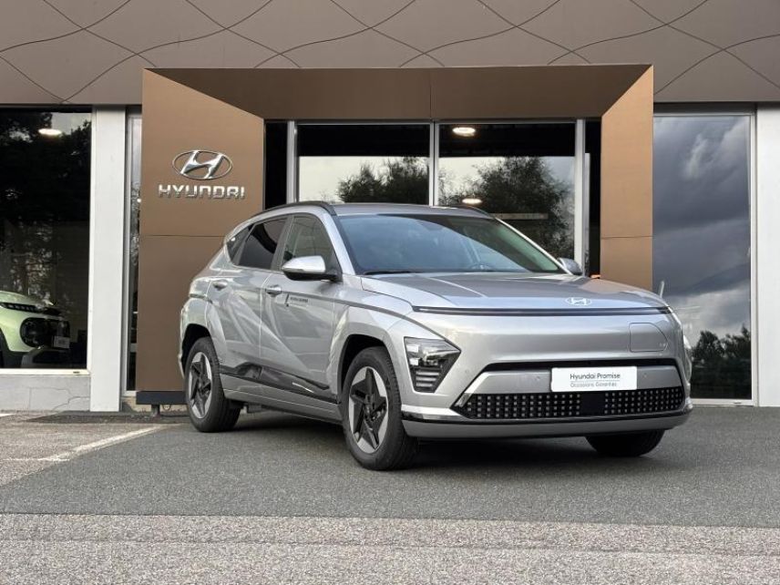 29000 : Hyundai Quimper - Iroise Automobiles - HYUNDAI Kona - Kona - Shimmering Silver Métal - Traction - Electrique
