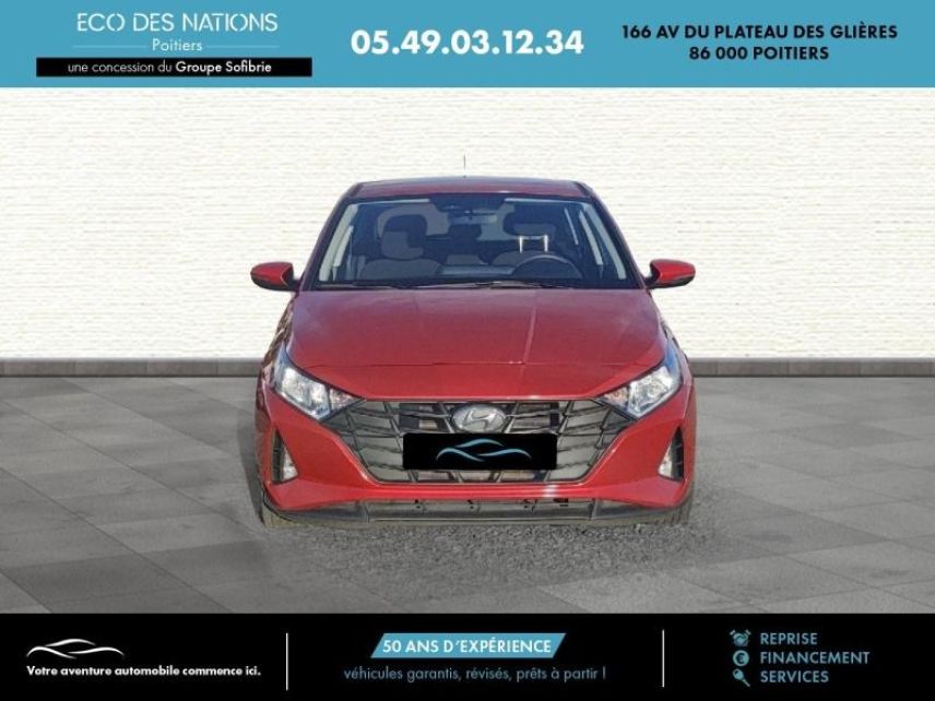 86000 : Hyundai Poitiers - Eco des Nations - HYUNDAI i20 - i20 - Rouge - Traction - Essence