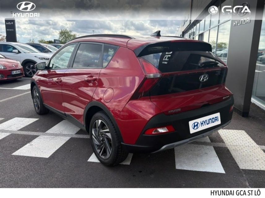 50000 : Hyundai Saint-Lô - GCA - HYUNDAI Bayon - Bayon - Dragon Red Métal - Traction - Essence/Micro-Hybride