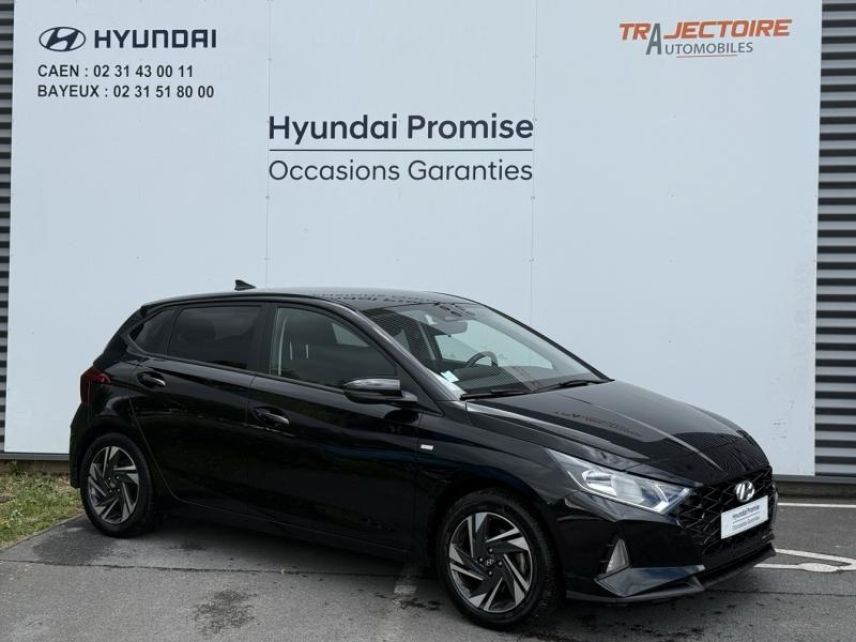14100 : Hyundai Lisieux - Trajectoire Automobiles - HYUNDAI i20 - i20 - Phantom Black Métal - Traction - Essence/Micro-Hybride
