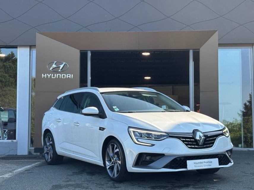 29000 : Hyundai Quimper - Iroise Automobiles - RENAULT Megane Estate - Megane Estate - Blanc Glacier - Traction - Hybride rechargeable : Essence/Electrique